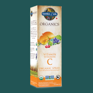 Garden of Life Organics Vitamin C Spray Orange Tangerine 58mL