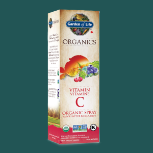 Garden of Life Organics Vitamin C Spray Cherry Tangerine 58mL
