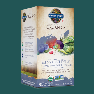 Garden Of Life Organics Multi Men's Once Daily 30 Tablets