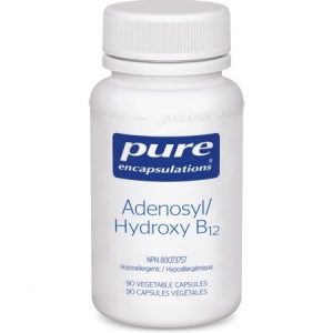 Pure Encapsulations Adenosyl & Hydroxy B12 90 Veggie Caps
