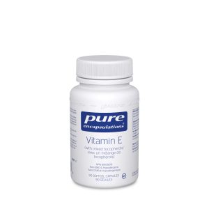 Pure Encapsulations Vitamin E Mixed Tocopherols 90 Softgels