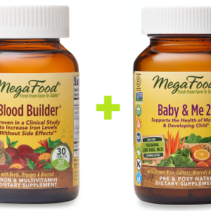 Mega Food Baby & Me 2 60 Tablets + Blood Builder 30 Tablets