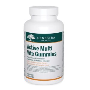 Genestra Active Multi Vite Gummies Natural Raspberry Lemon 100 Gummies