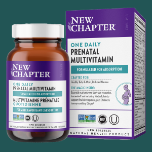 New Chapter One Daily Prenatal Multivitamin 90 Tablets