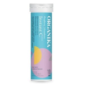 Organika Instant C Raspberry 10 Tablets