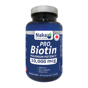 Naka Platinum PRO Biotin 10000mcg 90 Capsules