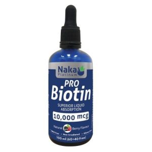 Naka Platinum PRO Biotin 10000mcg Berry 100mL