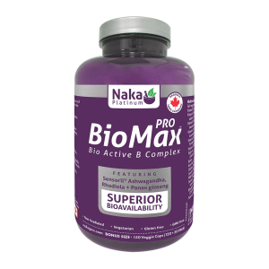 Naka Platinum PRO BioMax Bio Active B Complex 150 Veggie Caps
