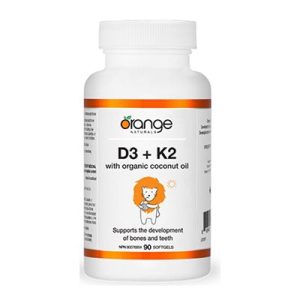 Orange Naturals Vitamin D3 + K2 90 Softgels