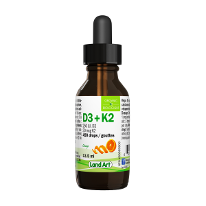 Land Art Vitamin D3 + K2 13.5mL