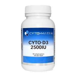 Cyto Matrix Cyto D3 2500IU 90 Softgels