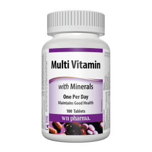 Webber Naturals Multi Vitamin with Minerals 100 Tablets