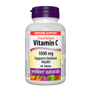Webber Naturals Vitamin C 1000mg Timed Release 60 Tablets