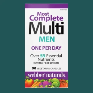 Webber Naturals Men Most Complete Multi 90 Veggie Caps