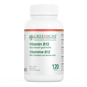 Greeniche Vitamin B12 1000mcg 120 Tablets
