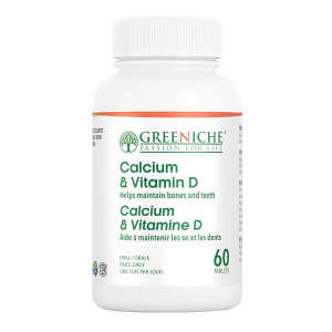 Greeniche Calcium & Vitamin D 60 Tablets