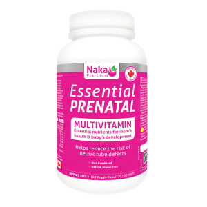 Naka Platinum Essential Prenatal 120+30 Veggie Caps