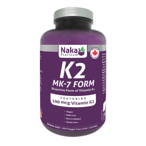 Naka Platinum K2 240+60 Veggie Caps