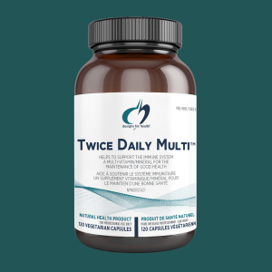 Designs For Health Twice Daily Multi 120 Veggie Caps