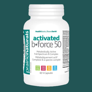 Prairie Naturals Activated B Force 50 60 Veggie Caps