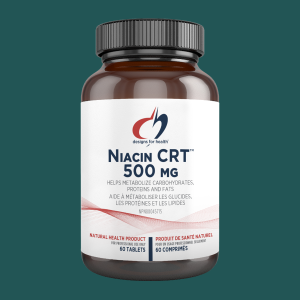 Designs For Health Niacin CRT 500mg 60 Tablets
