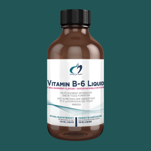 Designs For Health Vitamin B6 Liquid Raspberry 118mL
