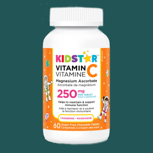 KidStar Vitamin C Tangerine 60 Chewable Tablets
