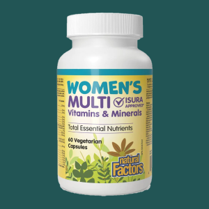 Natural Factors Women’s Multi Vitamins & Minerals 60 Veggie Caps