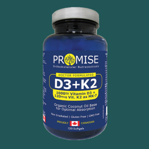 Promise Vitamin D + K2 120 Softgels
