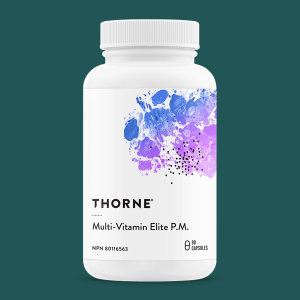 Thorne Multi-Vitamin Elite P.M. 90 Capsules
