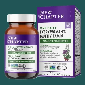 New Chapter Every Woman's One Daily Multivitamin 60 Tablets