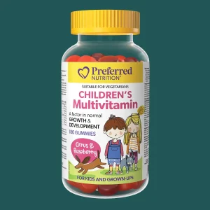 Preferred Nutrition Children’s Multivitamin Citrus & Raspberry 180 Gummies