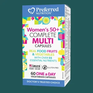 Preferred Nutrition Complete Multi Women's 50+ 60 Veggie Caps