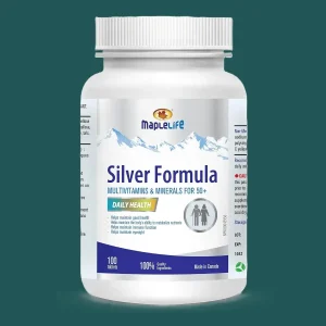 Maplelife Nutrition Multivitamins & Minerals For 50+ Silver Formula 100 Tablets