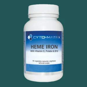 Cyto Matrix Heme Iron 60 Veggie Caps