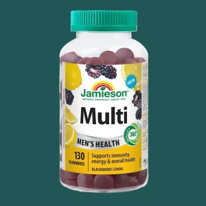 Jamieson Multi Men Blackberry Lemon 130 Gummies