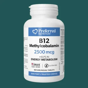 Preferred Nutrition B12 Methylcobalamin 2500mcg 90 Tablets