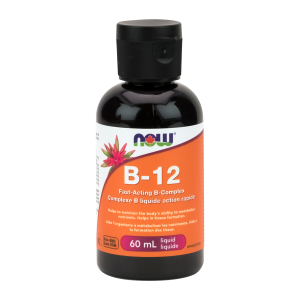 NOW Vitamin B-12 Fast Acting B Complex 60mL