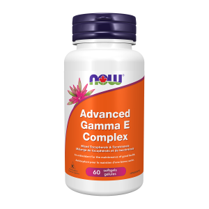 NOW Advanced Gamma E Complex 60 Softgels