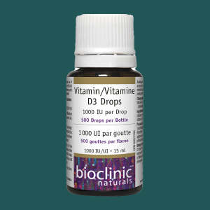 Bioclinic Vitamin D3 Drops 1000IU 15mL