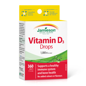 Jamieson Vitamin D3 Drops 1000 IU 11.4mL