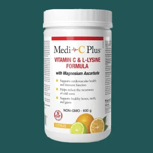 Medi C Plus With Magnesium Ascorbate Citrus Powder 600g