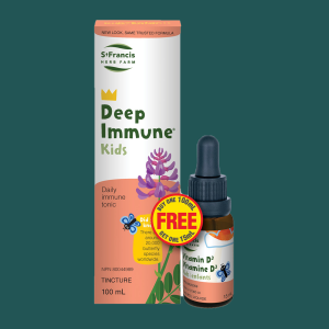 St. Francis Deep Immune Kids 100mL + Vitamin D3 15mL