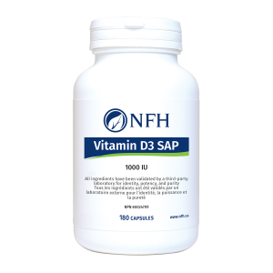 NFH Vitamin D3 SAP 180 Capsules
