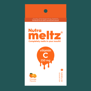 Nutrameltz Vitamin C 250mg 60 Tablets