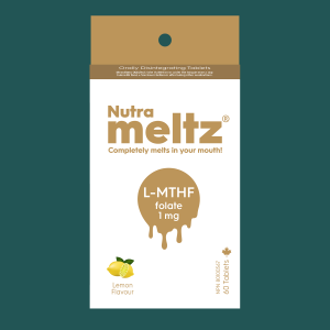 Nutrameltz L-MTHF Folate 1mg 60 Tablets