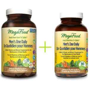 Mega Food Men's One Daily 72+30 Tablets