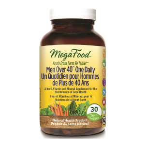 Mega Food Men Over 40 One Daily 30 Tablets