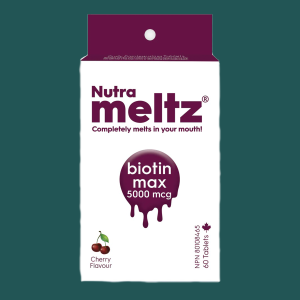 Nutrameltz Biotin Max 5000mcg 60 Tablets