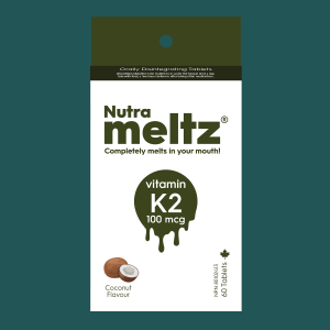 Nutrameltz Vitamin K2 100mcg 60 Tablets
